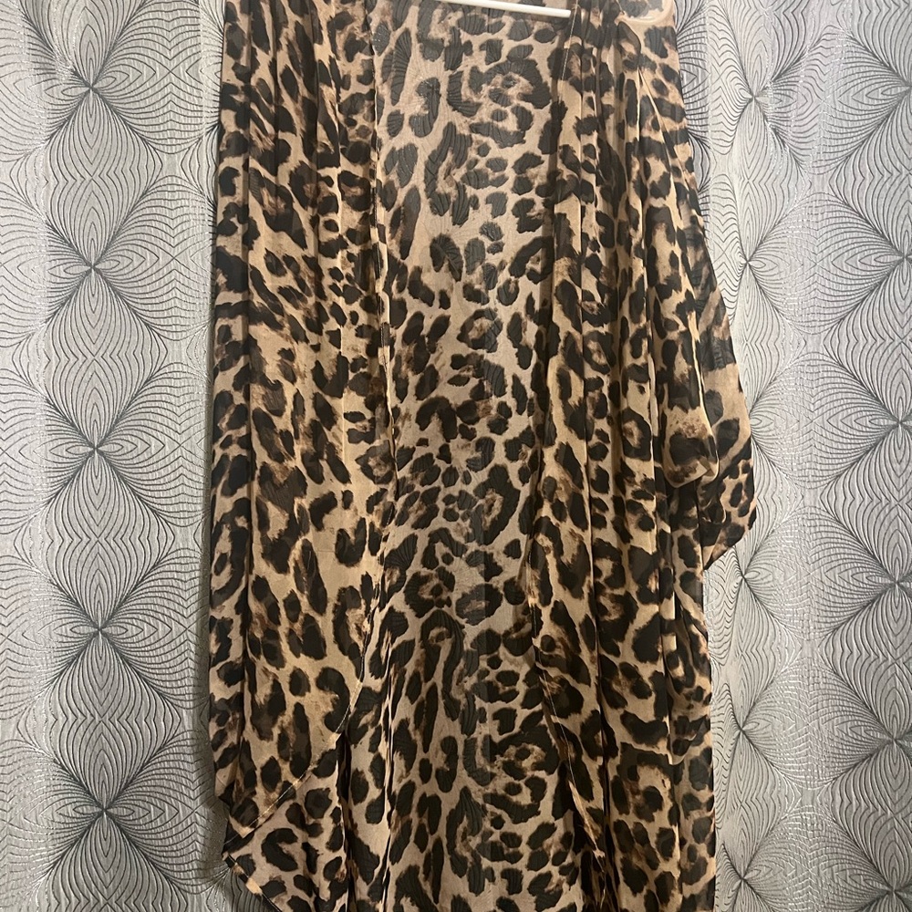 Luxe Tan kimono